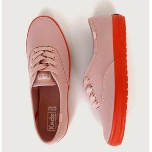 KEDS | Champion TRX Canvas Sneakers | Mauve/Red